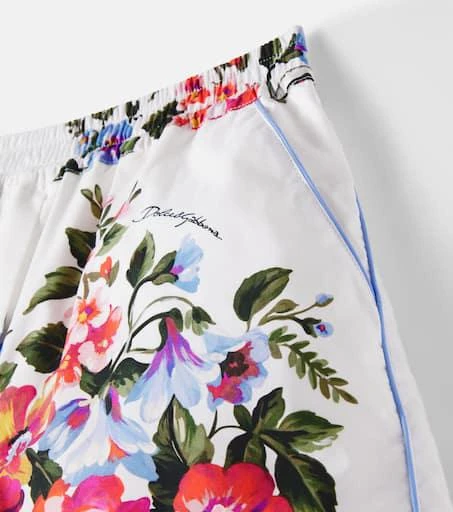 Dolce
Gabbana Floral cotton poplin shorts 3