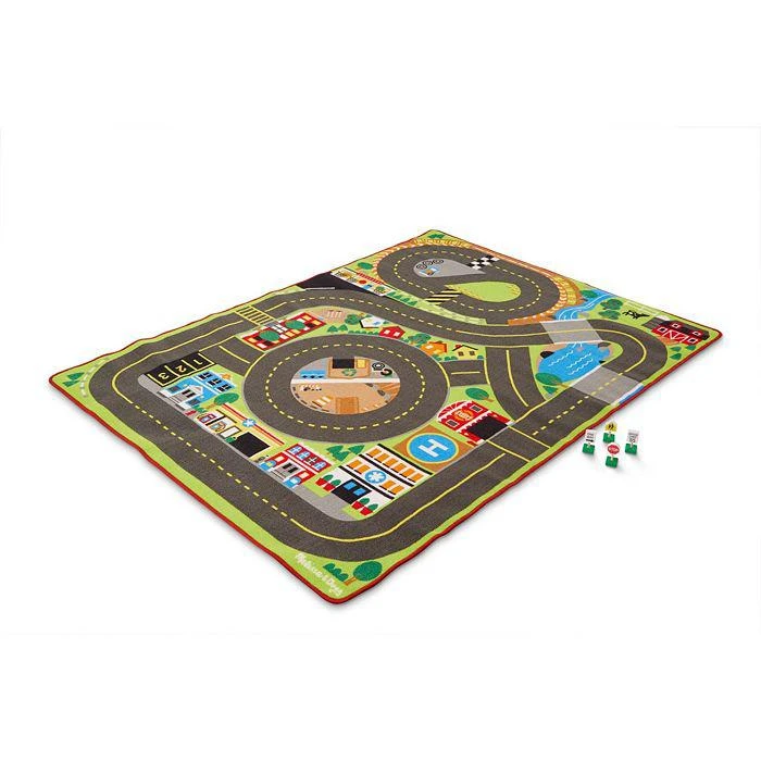 Melissa & Doug Jumbo Roadway Activity Rug - Ages 3+ 3