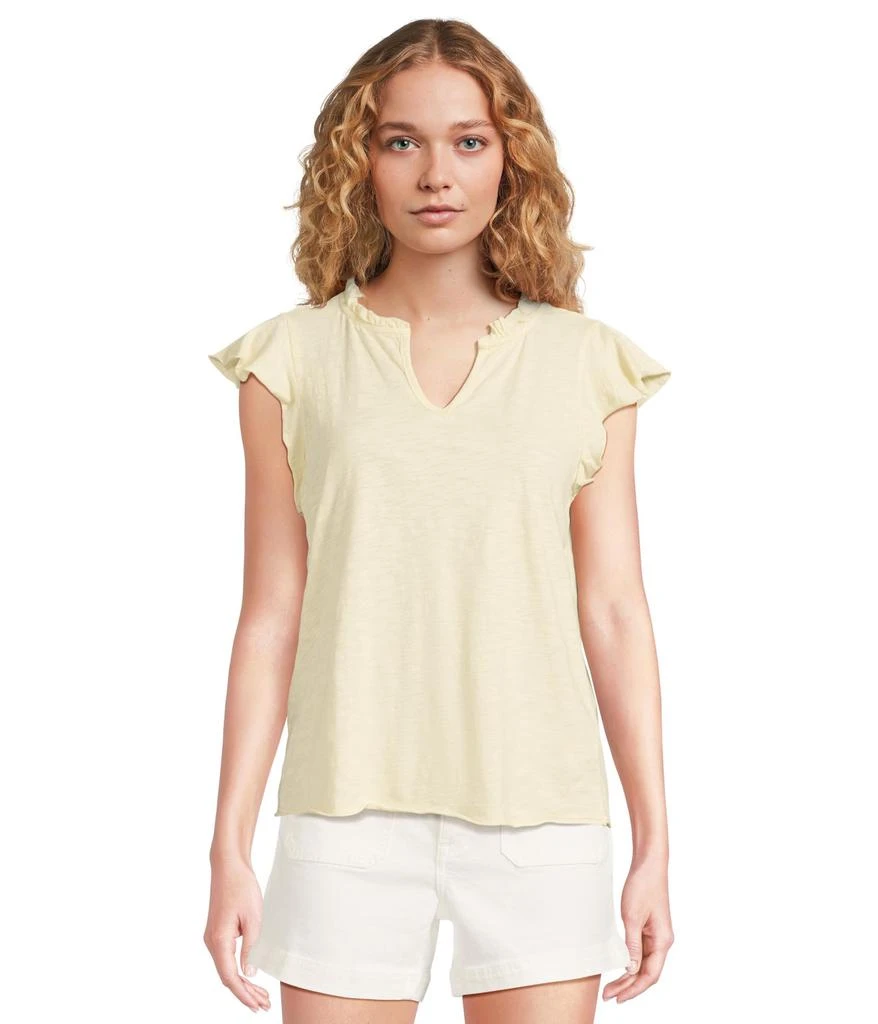 Mod-o-doc Sleeveless Ruffle Top 1