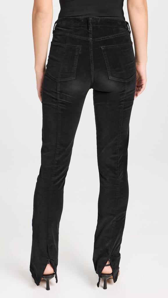 3 X 1 Kaya Velvet Split Bell Pants