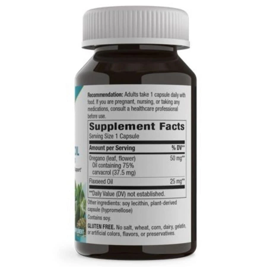 Nature's Way Oregano Oil Vegan Capsules 5