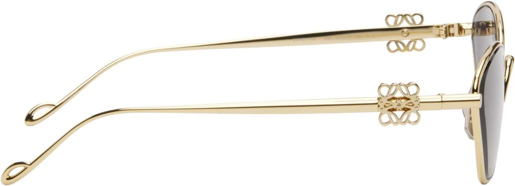 Loewe Gold Anagram Hexagonal Sunglasses 2