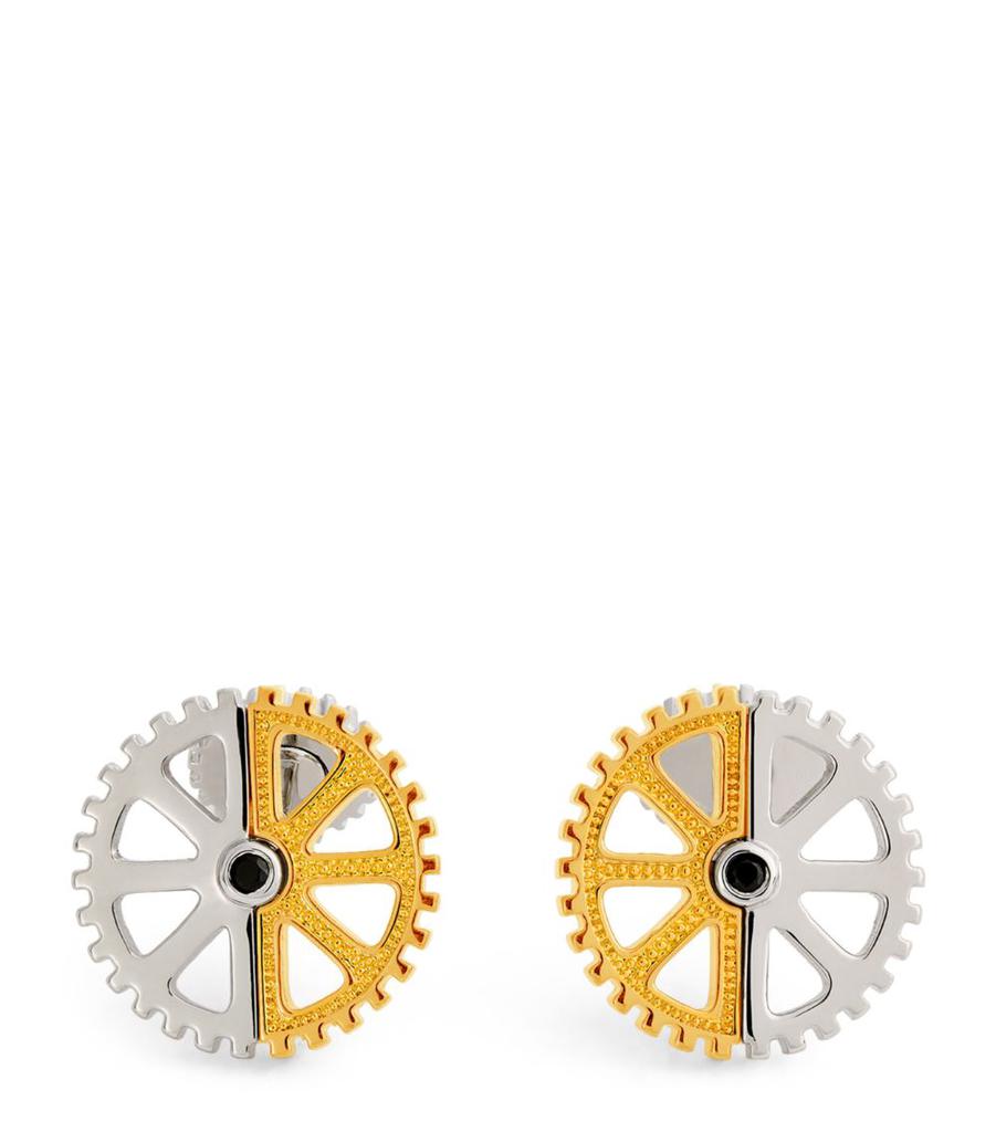 Tateossian Puzzle Gear Cufflinks