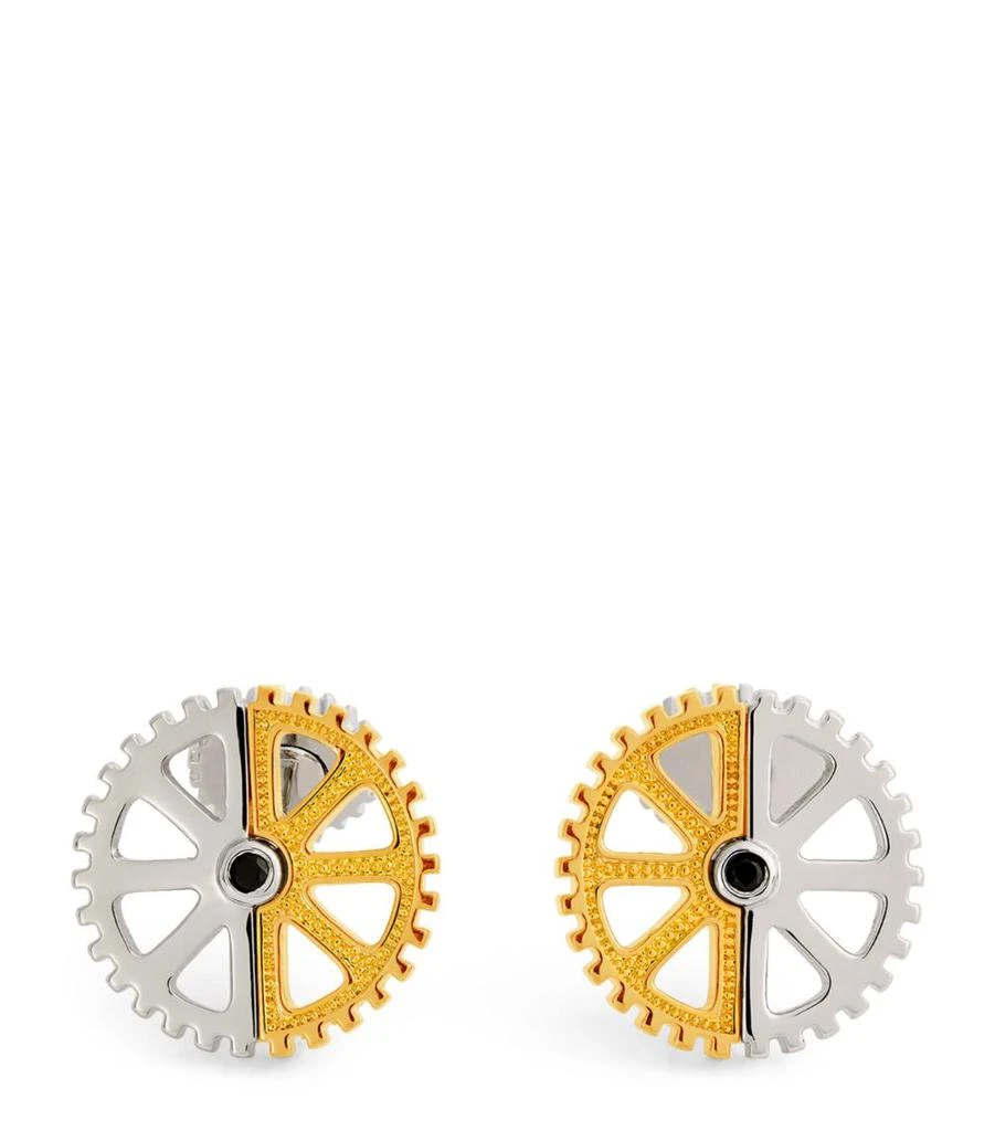 Tateossian Puzzle Gear Cufflinks 1