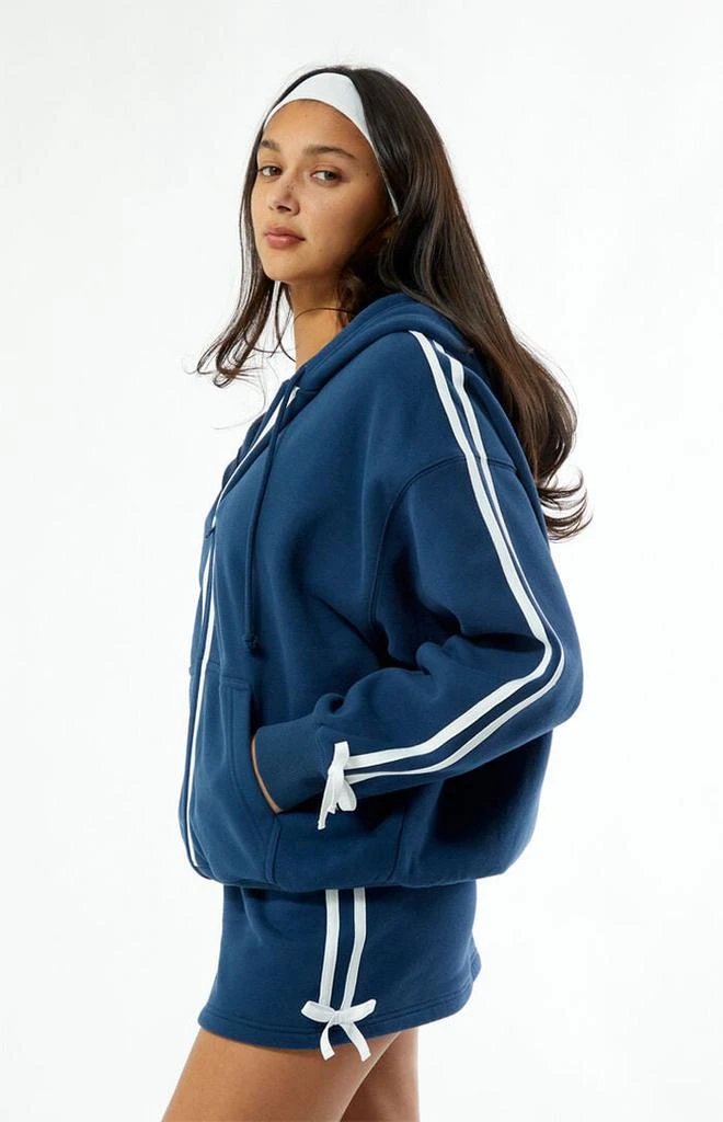 PacSun Bow Full Zip Hoodie 1