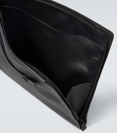 Loro Piana Extra A4 leather pouch 4