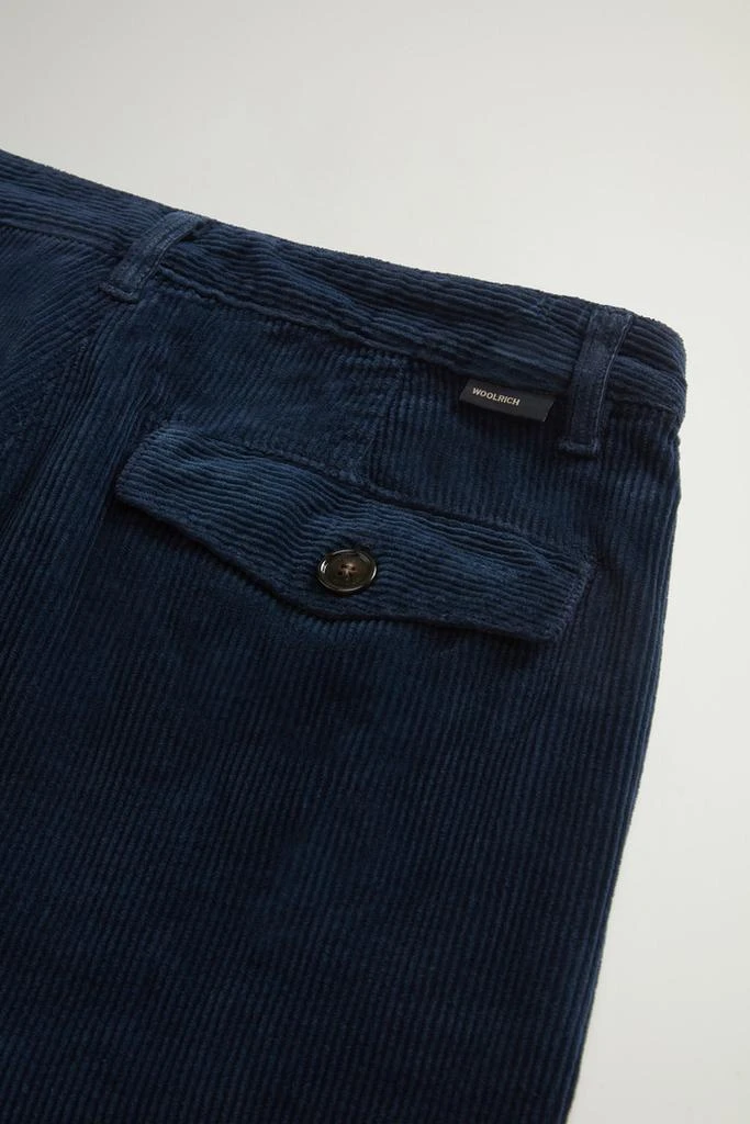 Woolrich Garment-Dyed Corduroy Pants - Women - Blue 7