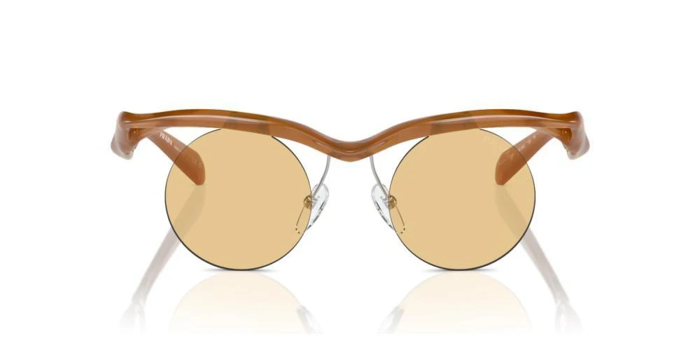 Prada Prada Eyewear Round Frame Sunglasses 1