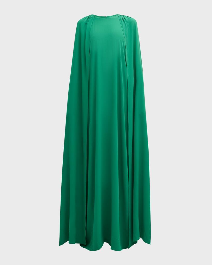 BERNADETTE Minnie Cape Maxi Dress