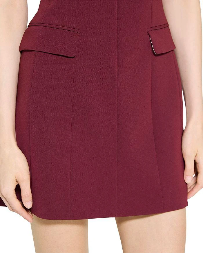 Theory Tailored Zip Front Dress 10