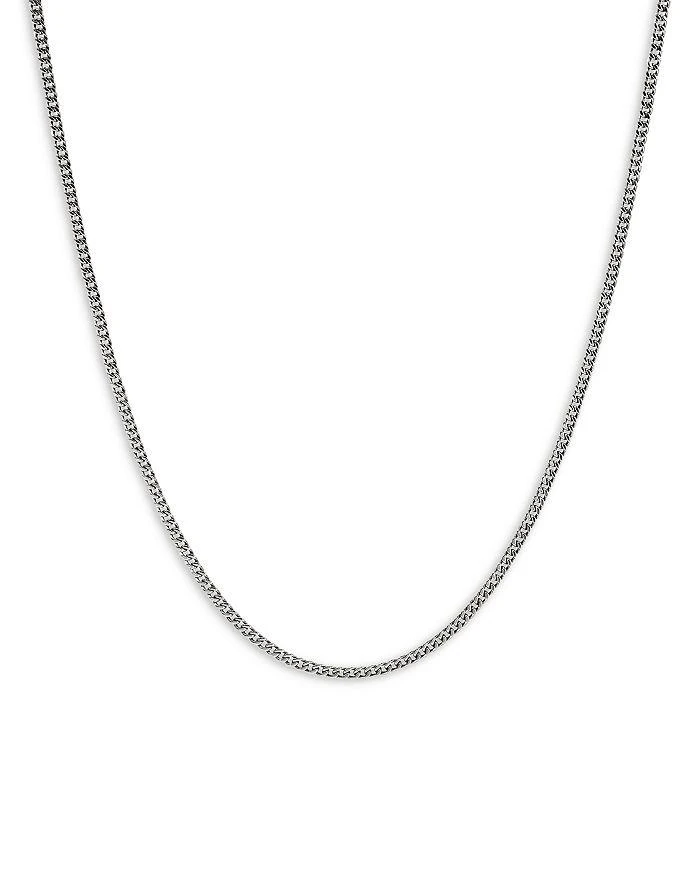 John Hardy Sterling Silver Curb Chain Necklace, 20"