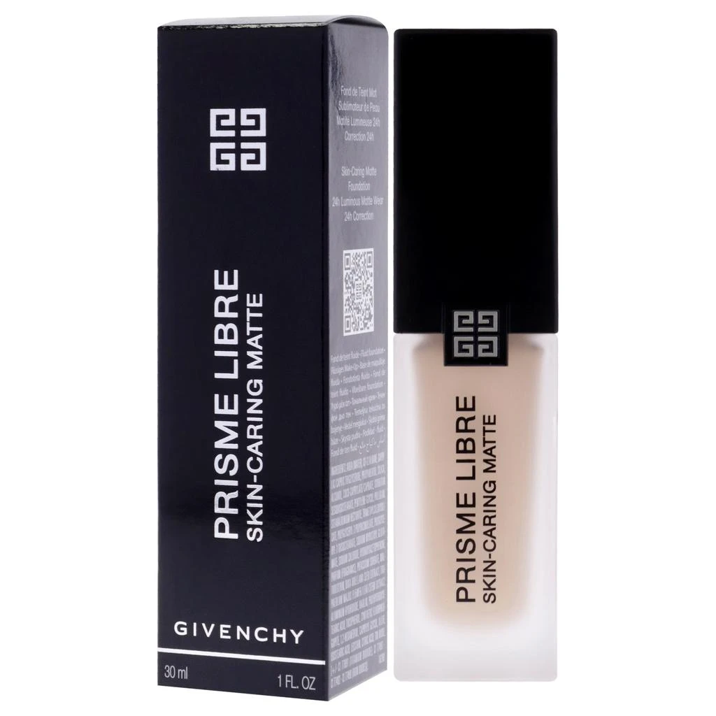 Givenchy Prisme Libre Skin-Caring Matte Foundation - 2-N160 Light Golden with Neutral Undertones by  for Women - 1 oz Foundation 4