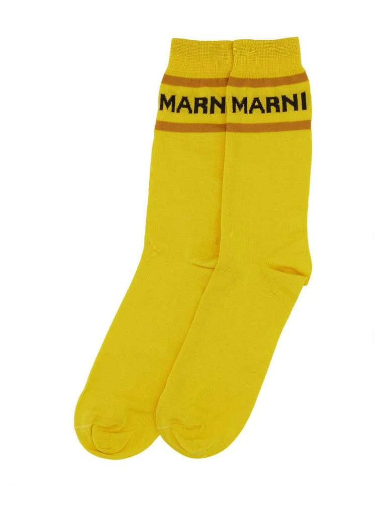 Marni Marni Socks With Logo 2