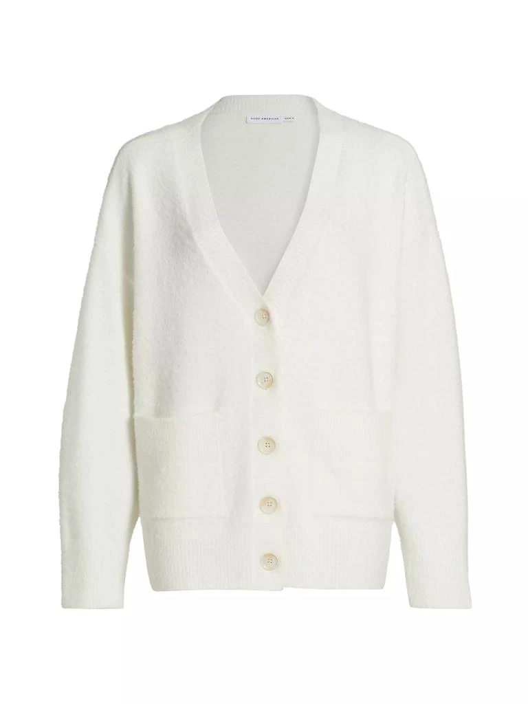 Good American Plush Oversized Cardigan 1