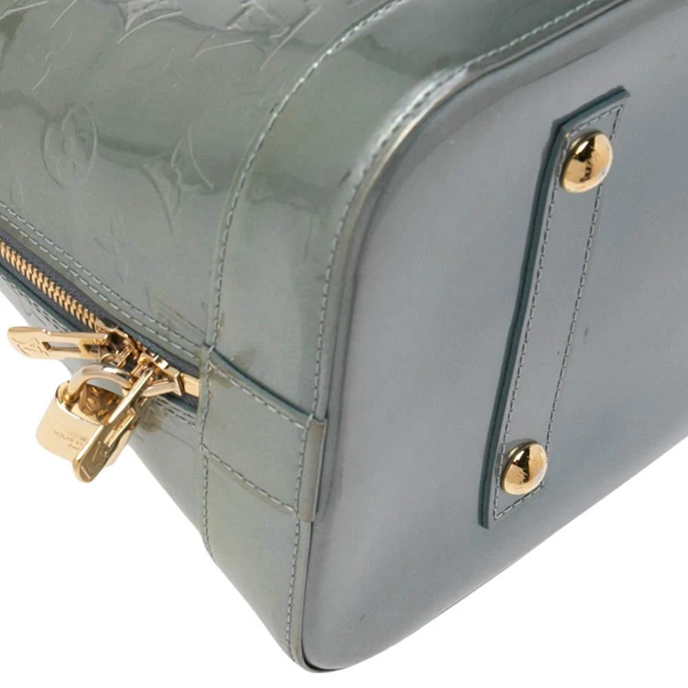 Louis Vuitton Louis Vuitton Givre Monogram Vernis Alma GM Bag 13