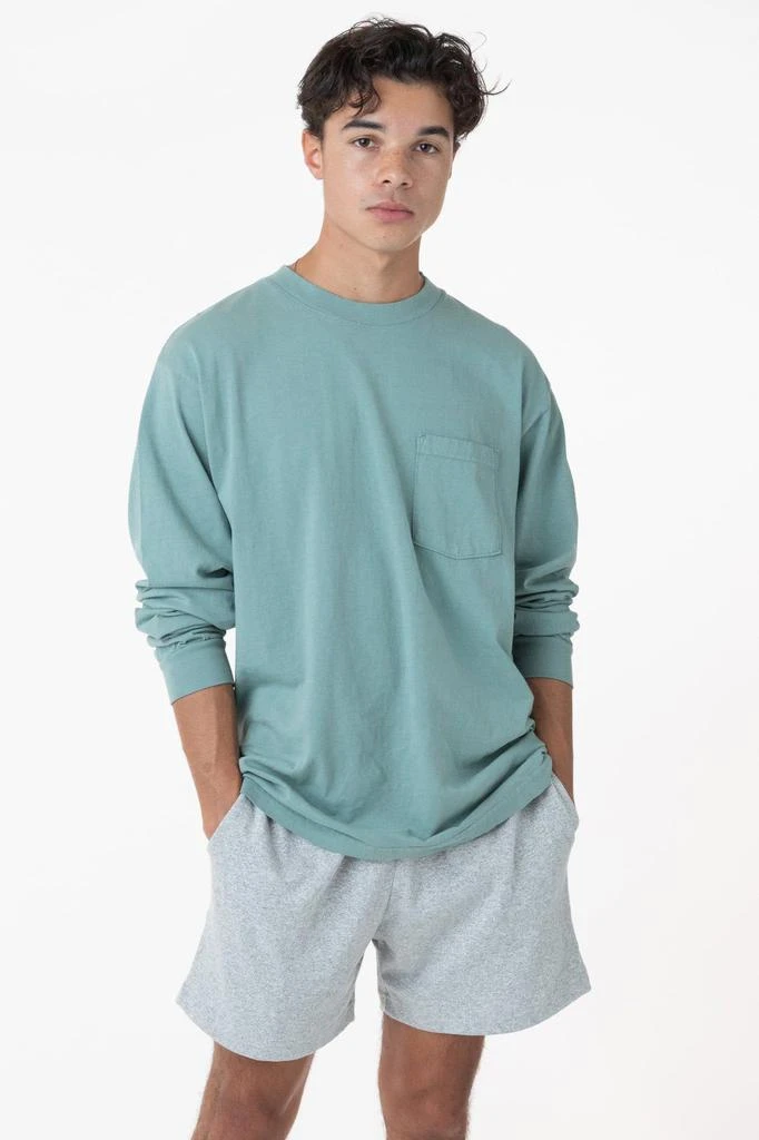 Los Angeles Apparel 1810GD - Long Sleeve Garment Dye Pocket T-Shirt 27
