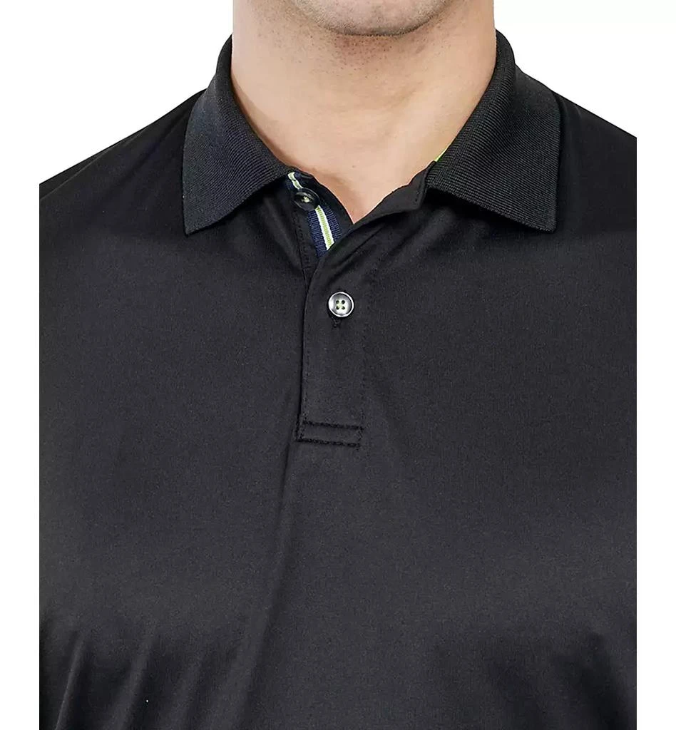 Society of Threads Men's Regular Fit Solid Performance Polo Shirt 3
