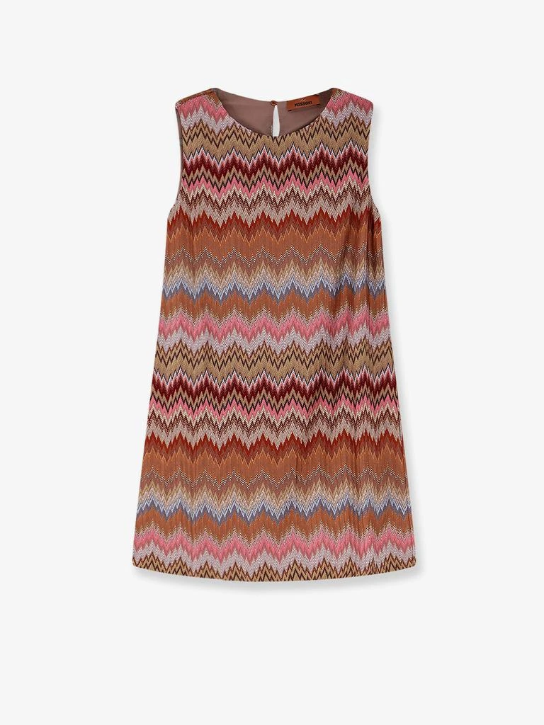 missoni dress short Striped metallic jersey mini dress - multi