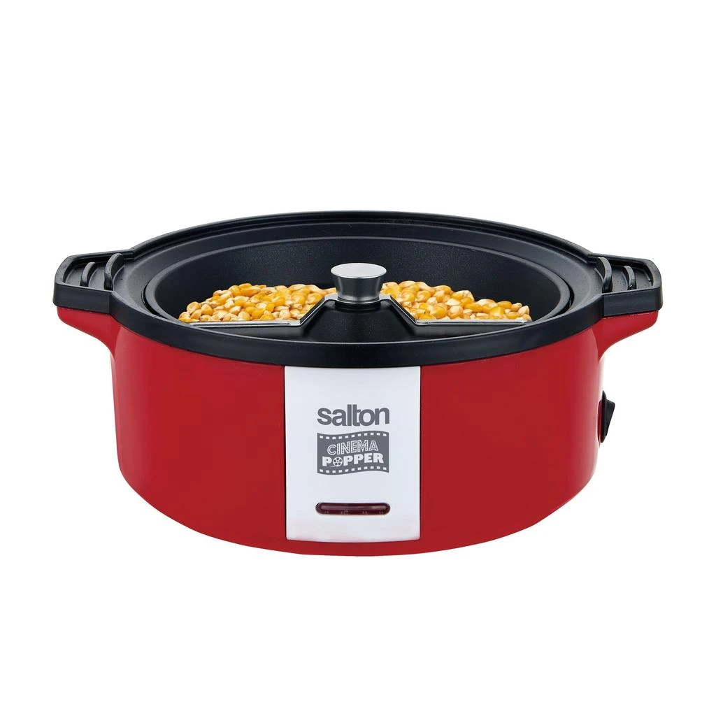 Salton Cinema Popper Stir Popcorn Maker - Red 3