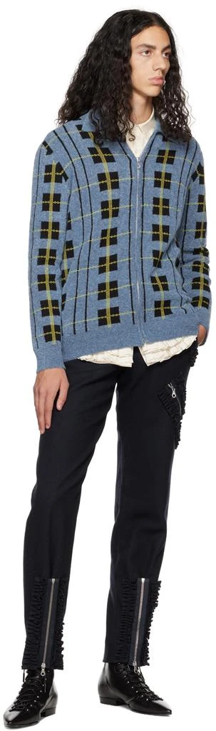 Molly Goddard Blue Logan Cardigan 4