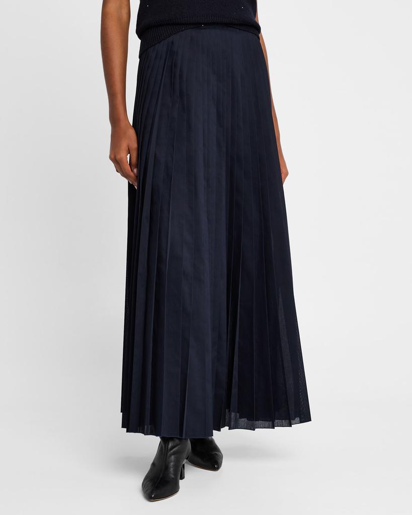 スカート FABIANA FILIPPI BLACK MAXI SKIRT special discount | Beyondstyle.us – Shop Pleated Muslin Maxi
