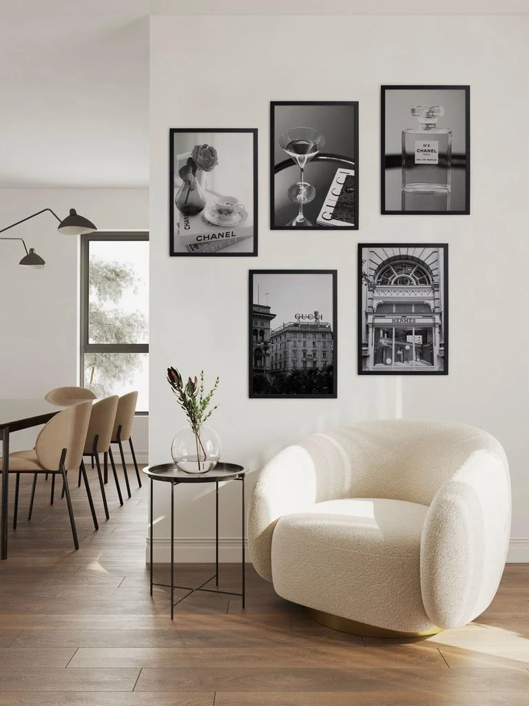 Really Nice Things Cadre Moulure Noir 40X30 - Gucci - Multicolore 2