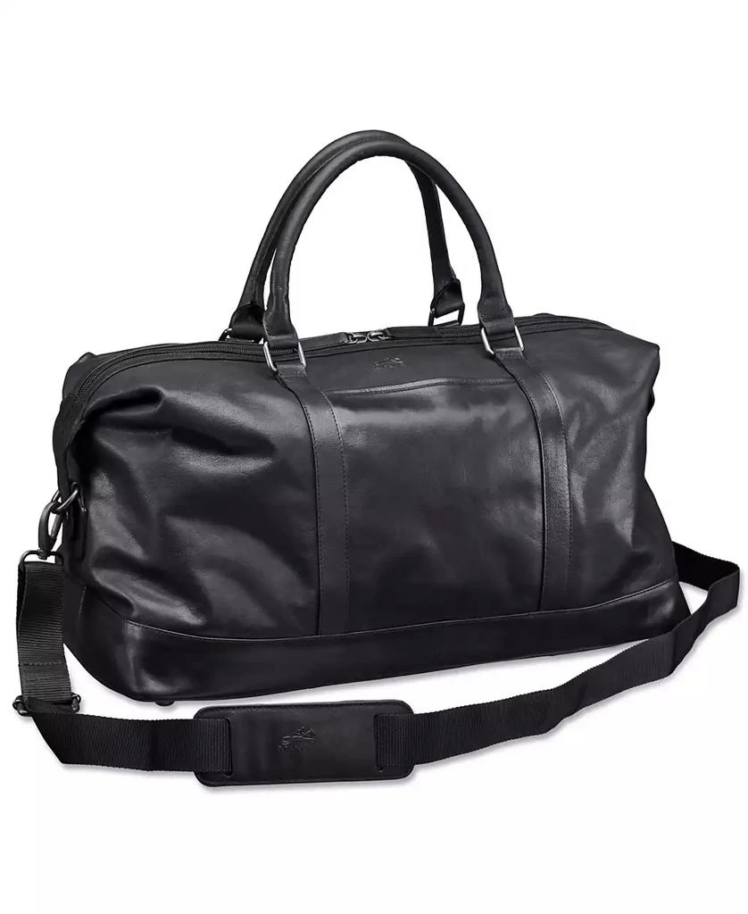 Mancini Leather Goods Buffalo Collection Carry on Duffle Bag 4