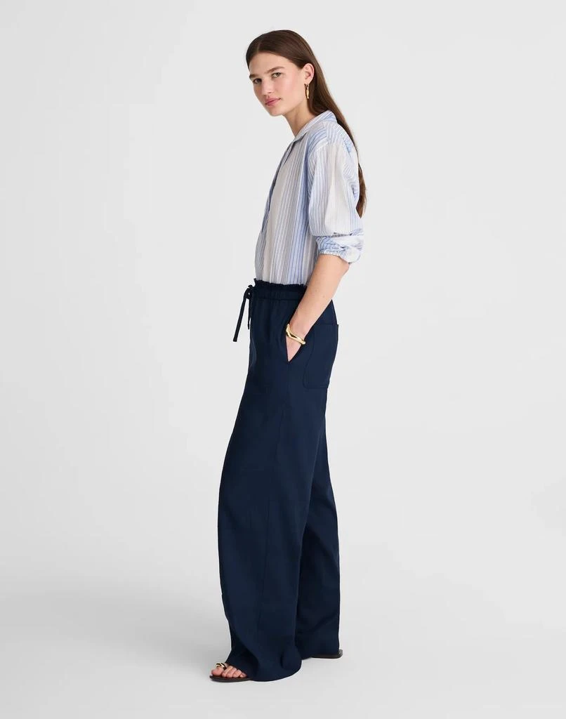 Madewell Raw-Edge Drawstring Pant 3