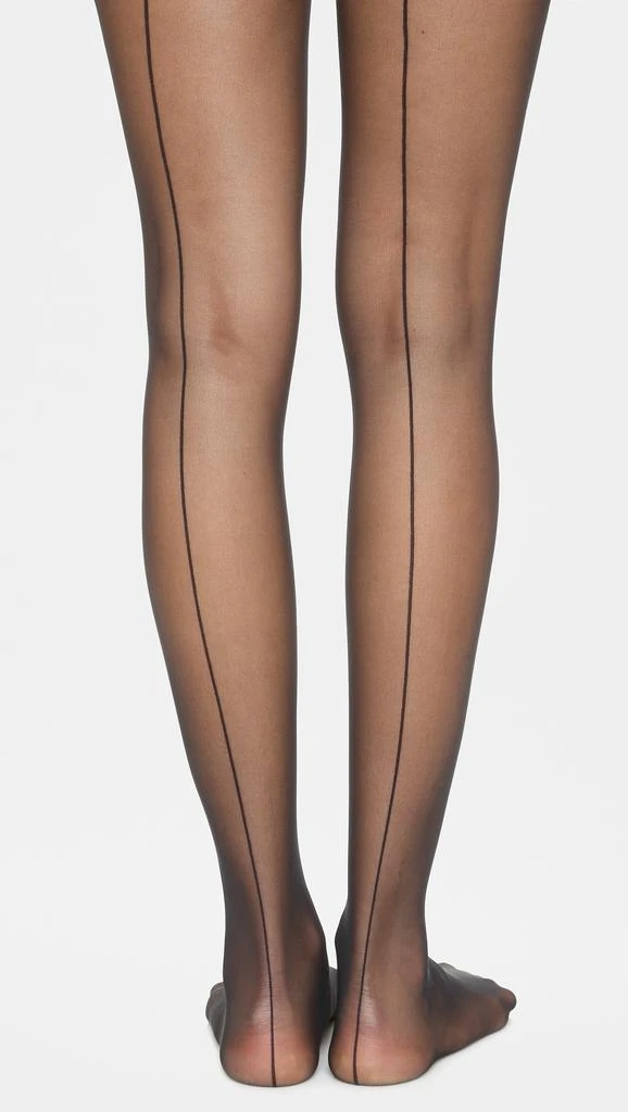 Wolford Individual 10 Back Seam Tights from Shopbop