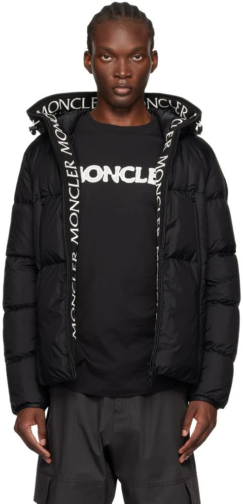 Moncler Black Montcla Short Down Jacket 1