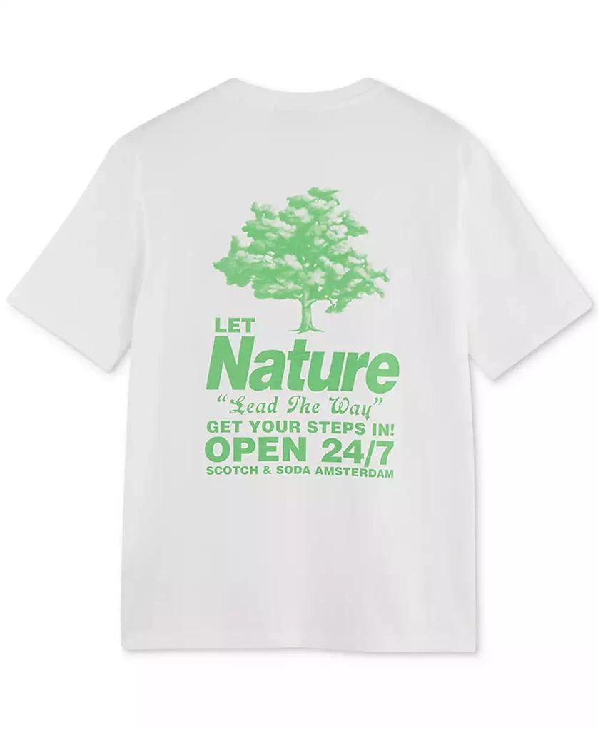 Scotch & Soda Men's Short Sleeve Logo Graphic Crewneck T-Shirt 6