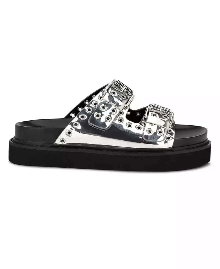 Nine West Women's Eleny Double Band Flatform Sandals 2