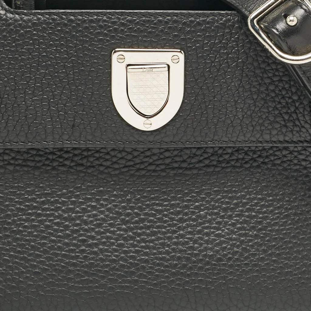 Dior Dior Black Leather Mini Diorever Top Handle Bag 5