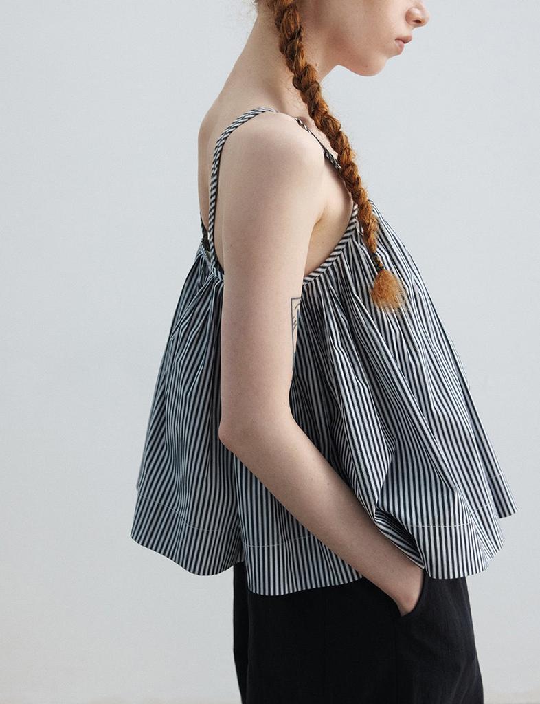 Pixie Market Stripe Trapeze Tank-PREORDER