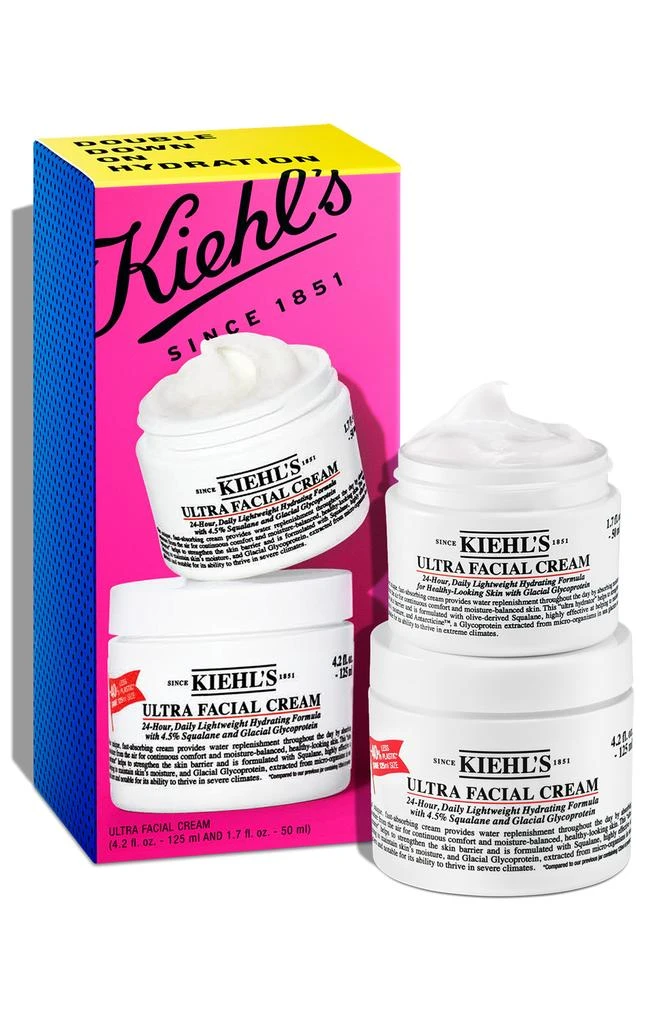 Kiehl's Ultra Facial Cream Home & Away Duo $106 Value 1