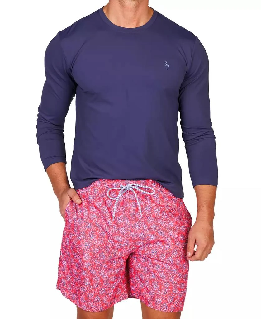 TailorByrd Men's Multi Abstract Swim Shorts. 3