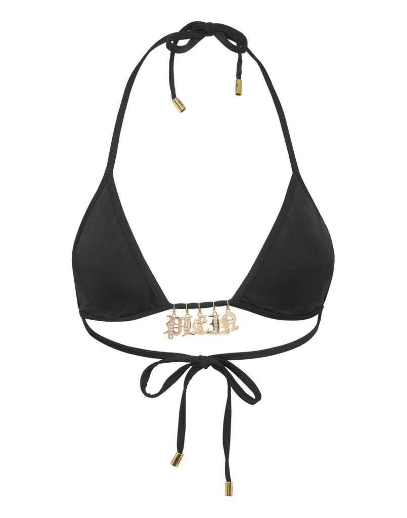 Philipp Plein Swimwear Top Triangle Bra Charms 1