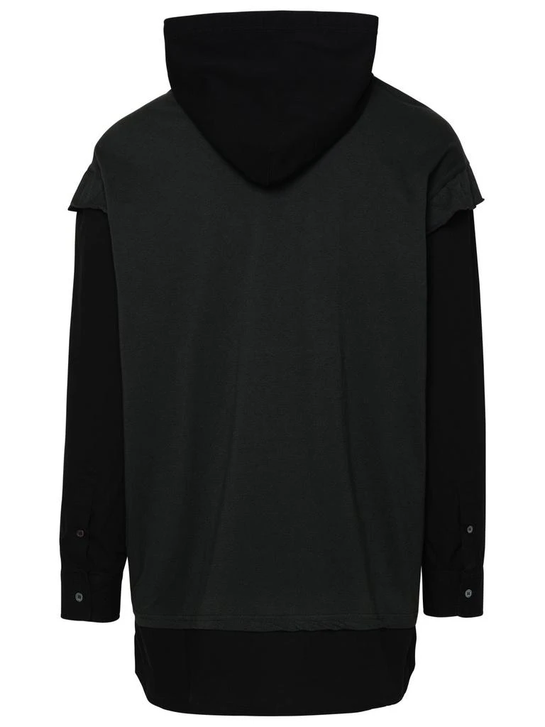 MM6 MM6 MAISON MARGIELA Black cotton sweater 2