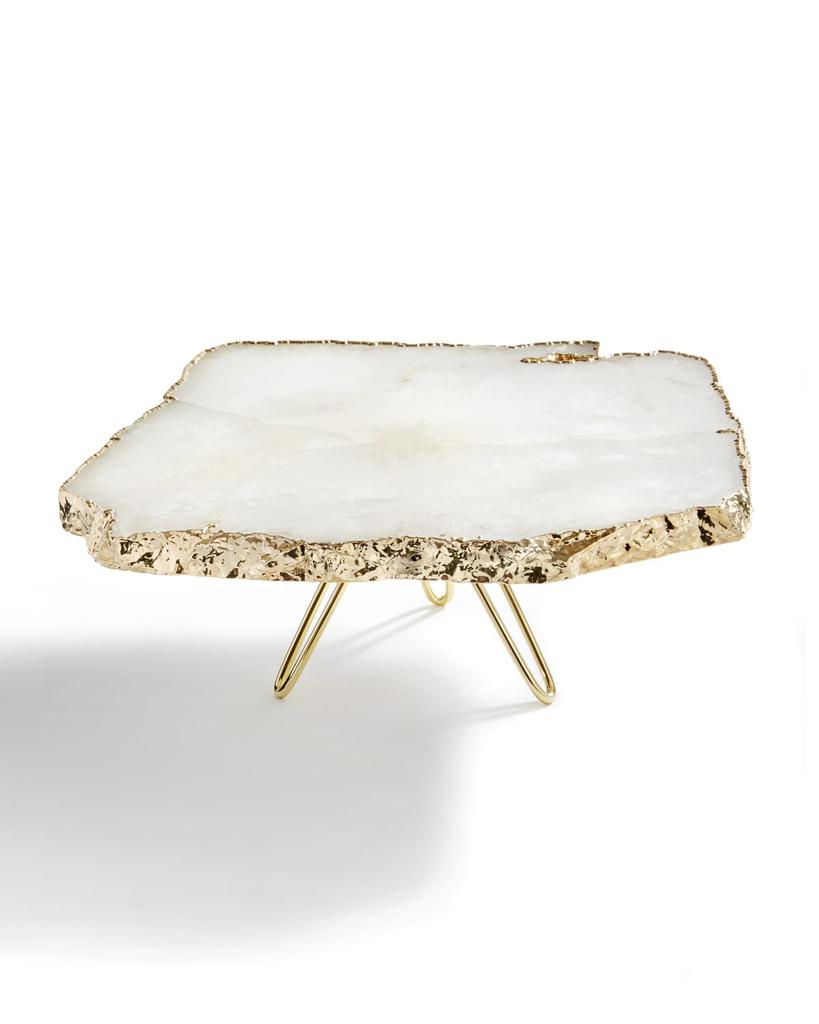 ANNA New York Torta Gold-Plated Cake Stand