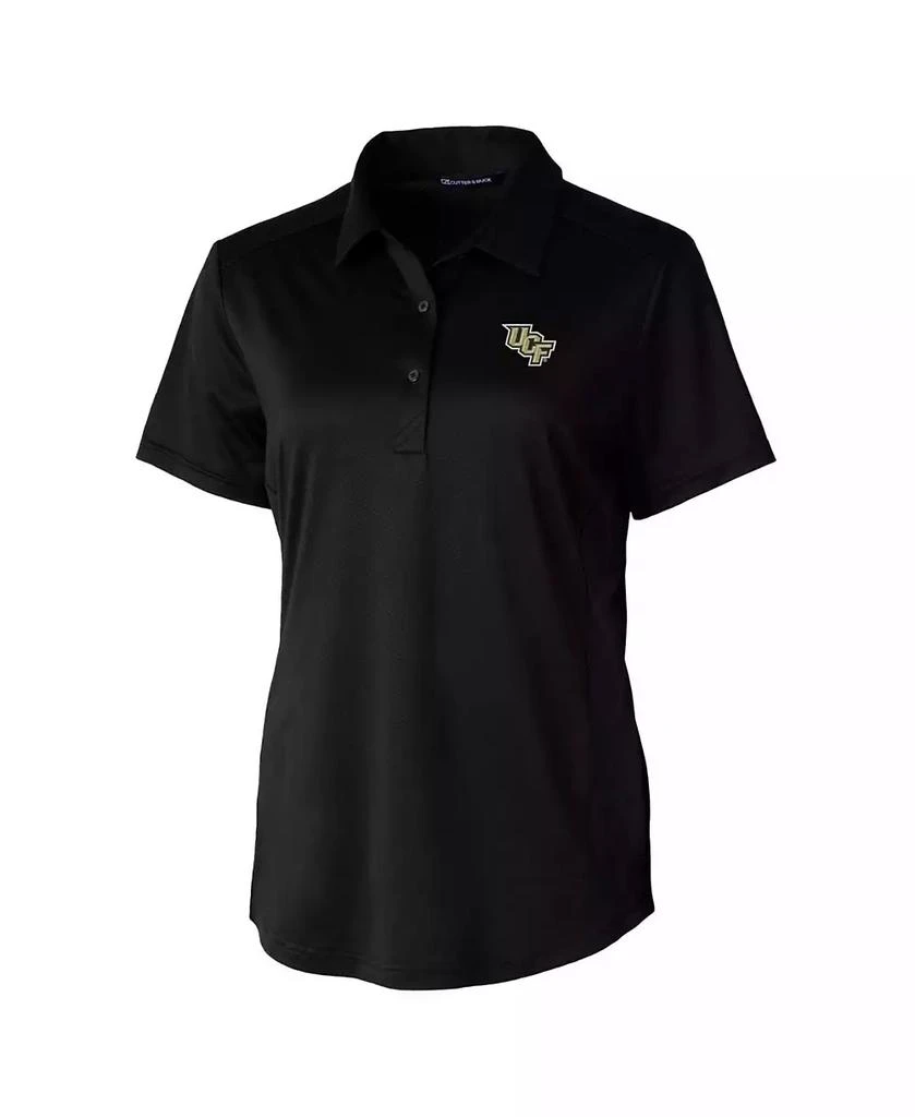 Cutter & Buck Women's Black UCF Knights Prospect Textured Stretch Polo Top 3