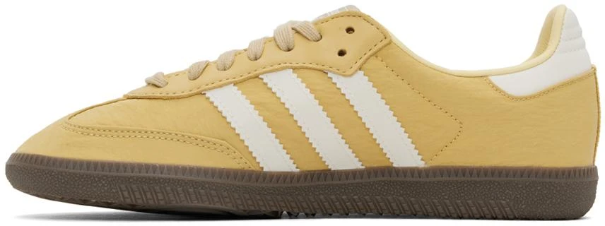 Adidas Yellow Samba OG Sneakers 3