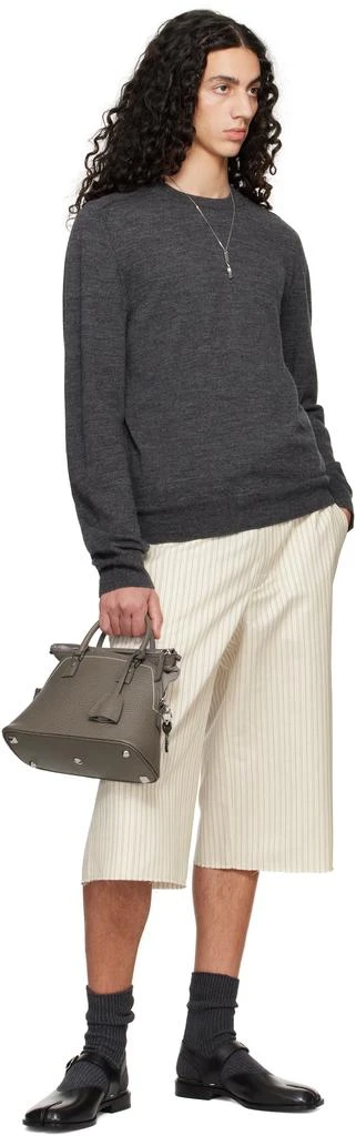 MAISON MARGIELA Gray 5AC Classique Mini Bag 4