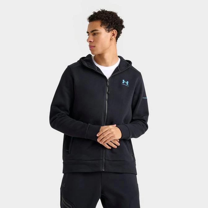 Under Armour Men's Under Armour Essential Utility Full-Zip Fleece Hoodie 1
