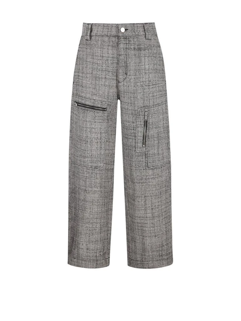 Stella McCartney Stella McCartney Wide Leg Cropped Trousers from Cettire