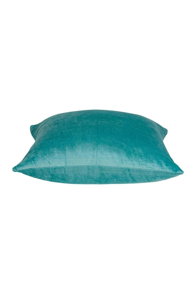 Parkland Camila Transitional Solid Pillow - 20" x 20" - Aqua 4