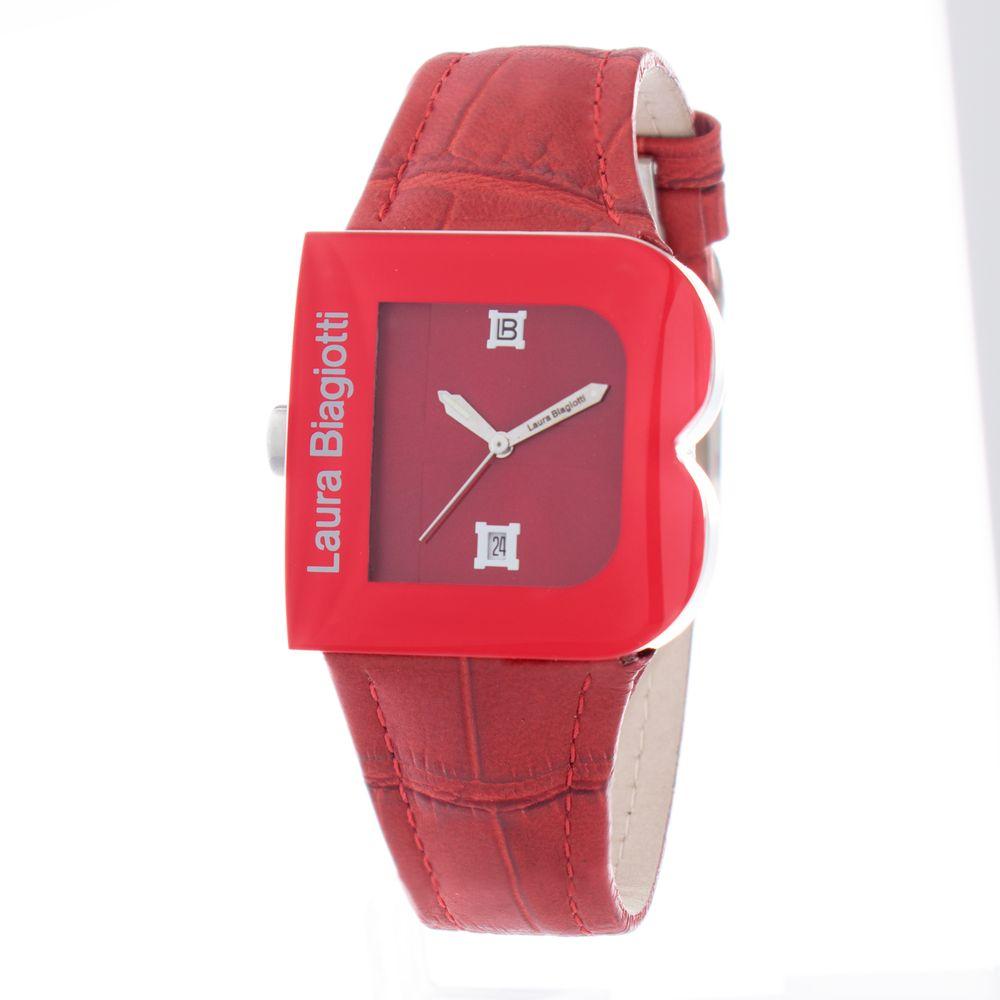 Laura Biagiotti Leather Dress Women's Watch