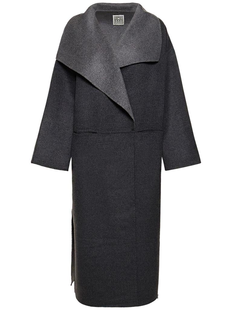 TOTEME Two-tone Signature Wool & Cashmere Coat