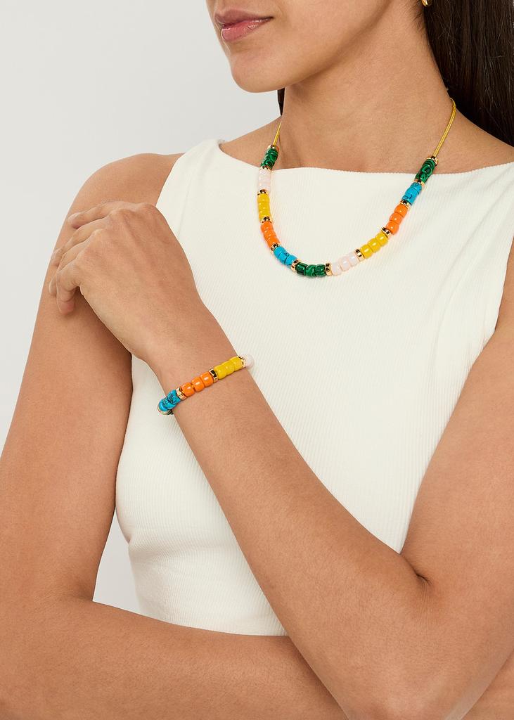 Eliou Millie beaded cord bracelet