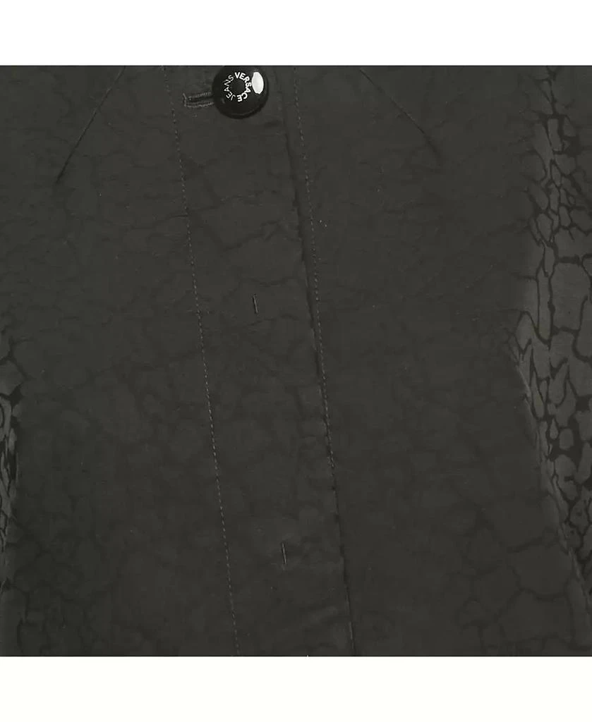 Pre-Owned Versace Women
s Jeans Black Jacquard Button Front Jacket 4