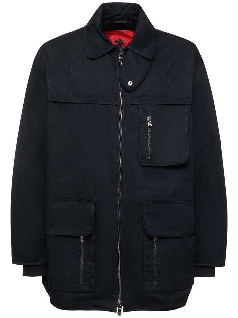 FERRARI Cotton Multi-pocket Coat